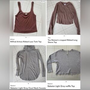 ARITZIA BUNDLE *4 tops*